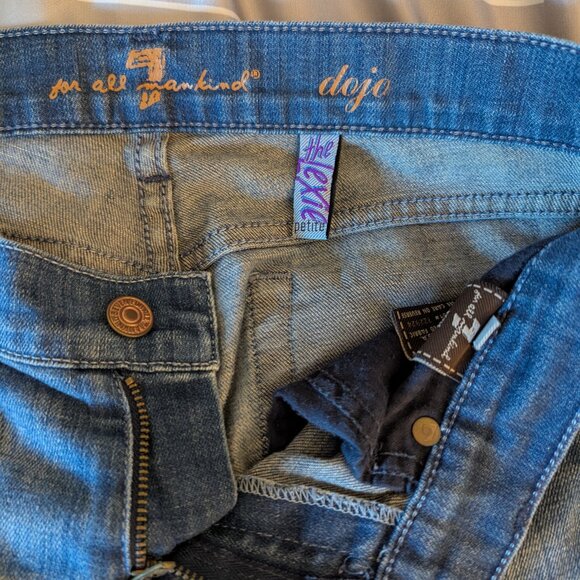 7 for All Mankind Dojo, The Lexie Petite, Bootcut Jeans - Picture 2 of 3